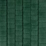 Koc 200x220 CINDY 2 ciemna zieleń puszysty w kratkę Design 91 - 3