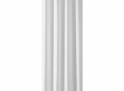 Zasłona gotowa na przelotkach 140x250 NERISA zaciemniająca biała jednokolorowa