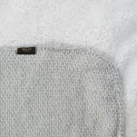 Koc 150x200 PANDA srebrny biały dwustronny niezwykle miękki - 7