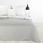 Koc 150x200 PANDA srebrny biały dwustronny niezwykle miękki - 2