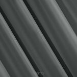 Zasłona na przelotkach 140x250 RITA jednokolorowa grafitowa z miękkiej tkaniny - 8