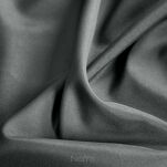 Zasłona na przelotkach 140x250 RITA jednokolorowa grafitowa z miękkiej tkaniny - 5