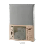 Pościel bawełniana 220x200 HARMONY srebrna gładka - 7