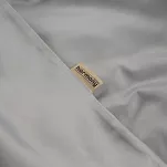 Pościel bawełniana 220x200 HARMONY srebrna gładka - 2