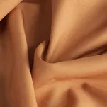 Zasłona na przelotkach 140x250 RITA jednokolorowa ruda z miękkiej tkaniny - 3