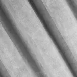 Zasłona gotowa na taśmie 140x270 VILLA welwetowa stalowa jednokolorowa o aksamitnej strukturze - 5