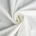 Zasłona na przelotkach 140x250 PIERRE welwetowa biała jednokolorowa - 3