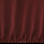 Prześcieradło z satyny bawełnianej z gumką NOVA 3 burgundowe 100x200 - 2