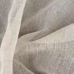 Zasłona na przelotkach 140x250 ANGELICA beżowa z etaminy z wzorem deszczyku - 8