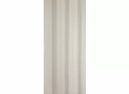 Zasłona gotowa na przelotkach 140x250 ANGELICA beżowa z etaminy z wzorem deszczyku