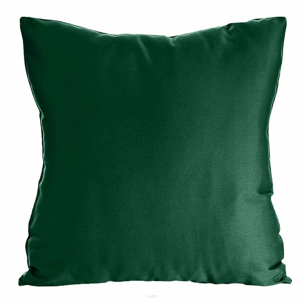 Poszewka satynowa jednokolorowa 40x40 NOVA 1 ciemna zieleń