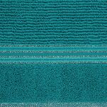 Ręcznik 30x50 FILON tuksusowy zdobiony bordiurą w prążki z połyskującą srebrną nicią - 2