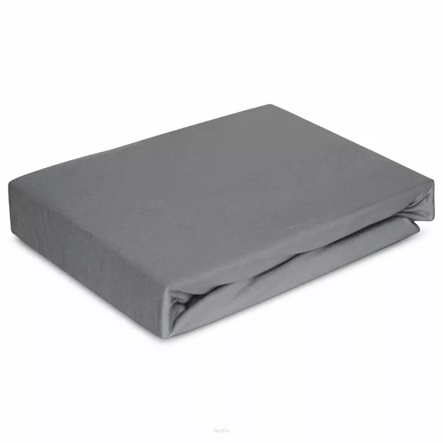 Prześcieradło z bawełny jersey 4 z elastanem z gumką stalowe 120x200