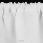 Zazdrostka gotowa w tunelu 150x30 CLARIE biała z bawełny zdobiona koronką - 3