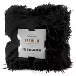 Koc futrzany 130x270 ADORE czarny - 5