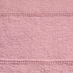 Ręcznik bawełniany 30x50 MARI ciemna lila z welurową bordiurą w pasy - 10