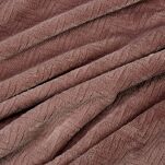 Koc 200x200 CINDY 5 ceglany puszysty w jodełkę Design 91 - 2