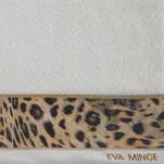Ręcznik 70x140 EVA 23 Eva Minge kremowy z drukowaną bordiurą z wzorem zwierzęcym - 5