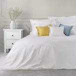 Poszewka bawełniana NOVAC biała 70x80 z 5 cm zakładką - 5