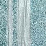 Ręcznik bawełniany 50x90 JUDY miętowy z delikatną bordiurą z błyszczącą srebrną nicią - 3