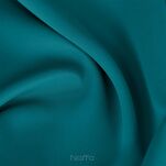 Zasłona na taśmie 135x270 LOGAN zaciemniająca morska jednokolorowa z półmatowej tkaniny - 3