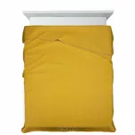 Narzuta 170x210 BONI 4 musztardowa pikowana z mikrofibry geometryczny wzór - 4