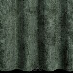 Zasłona na przelotkach 135x250 ALETA ciemna zieleń jednokolorowa z szenilu - 6