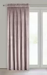 Zasłona gotowa na taśmie 140x270 ROSA welwetowa pudrowy róż Design 91 - 16