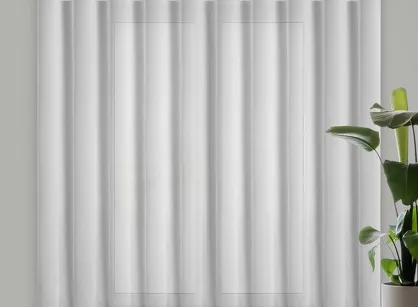 Firana na przelotkach 350x250 ARIADNA 2 biała z szyfonu zdobiona diamencikami