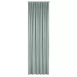 Zasłona na taśmie flex 140x300 MADLEN welwetowa jednokolorowa srebrna - 7