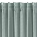 Zasłona na taśmie flex 140x300 MADLEN welwetowa jednokolorowa srebrna - 4