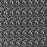 Firana na przelotkach 140x250 ELLISSA biała o strukturze siatki - 5