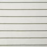 Pościel satynowa 160x200 RAYA biała stalowa w paseczki - 4