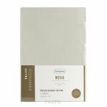 Prześcieradło z satyny bawełnianej z gumką NOVA 3 beż 1 180x200 - 6