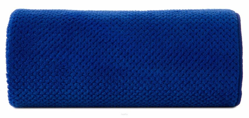 Ręcznik 70x140 ZOE 1 szybkoschnący granatowy z mikrofibry o ryżowej strukturze 280 g/m2