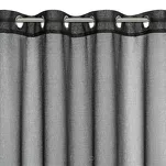 Firana na przelotkach 140x250 MARION czarna z aplikacją - 4
