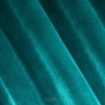 Zasłona na przelotkach 140x250 SAMANTA welwetowa turkusowa o subtelnym połysku - 6