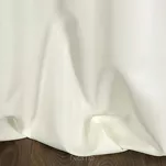 Zasłona na przelotkach 140x250 RITA jednokolorowa kremowa z miękkiej tkaniny - 3