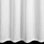 Zasłona na przelotkach 140x250 ESSI biała w stylu eko z błyszczącą nicią - 7