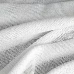 Zasłona na przelotkach 140x250 ESSI biała w stylu eko z błyszczącą nicią - 3