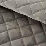 Narzuta welwetowa 170x210 LORI srebrna pikowana z motywem ważki - 3