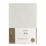 Prześcieradło satyna bawełniana bez gumki NOVA 1 srebrne 220x210 - 4