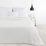 Koc na fotel 70x160 LORI biały puszysty jednokolorowy z kolekcji Design 91 - 5