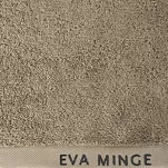 Ręcznik 50x90 VENUS Eva Minge beżowy zdobiony bordiurą w kolorze ręcznika z napisami projektantki - 3