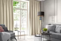 Zasłona na taśmie 140x270 ROSA welwetowa beżowa Design 91 - 14