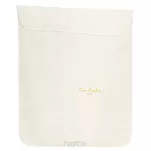 Koc akrylowy 220x240 CLARA 1 Pierre Cardin kremowy jednokolorowy z wyhaftowanym logo - 8