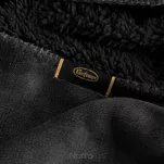 Koc jednokolorowy 150x200 TEDY czarny imitujący buklę - 7