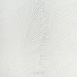 Zasłona na przelotkach 140x250 welwetowa LUNA 2A biała szampańska Limited Collection - 2