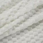 Koc 130x160 CINDY 6 biały puszysty w drobny wzór Design 91 - 8