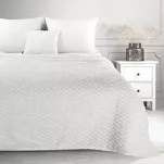 Koc 130x160 CINDY 6 biały puszysty w drobny wzór Design 91 - 2